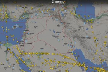 a map of the middle east