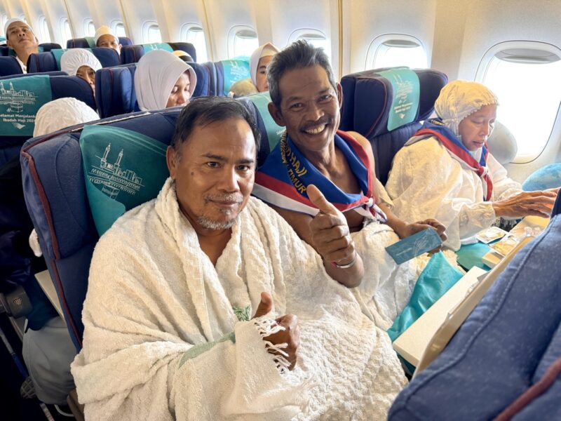 a group of people sitting in a plane