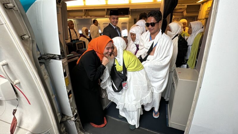 a group of people in a plane