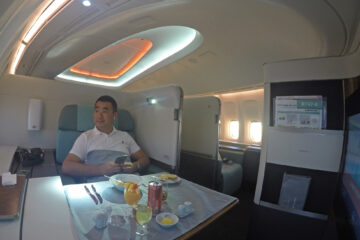 Korean Air First Class B747-8