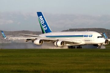 a plane taking off from a runway