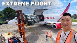 EXTREME FLIGHT – Flying Aerosucre 44-Year-Old B737-200 to Jungle