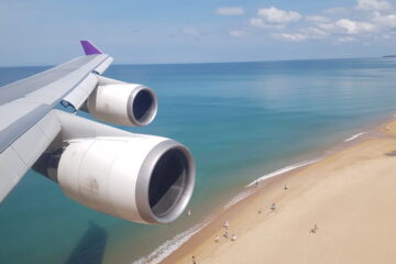 Thai Airways First Class domestic flight