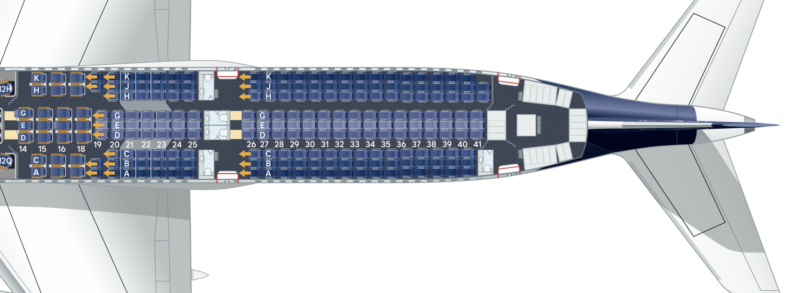 a blue and white passenger ship